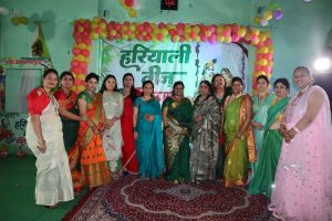 "Grand Celebration of Hariyali Teej in Rudrapur"