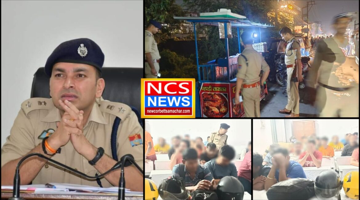 नैनीताल पुलिस कप्तान प्रहलाद मीणा महिला सुरक्षा को लेकर एक्शन, हुड़दंगियों पर प्रहार: चला "ऑपरेशन रोमियो", 58 मनचलों को गिरफ्तार कर लगाई अकल ठिकाने।