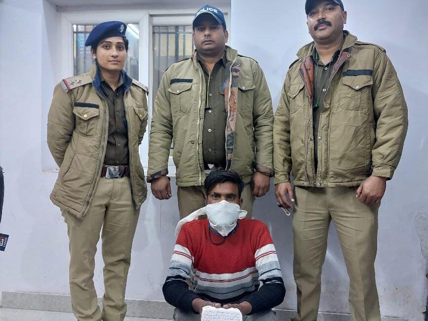 वनभूलपुरा पुलिस ने स्मैक तस्कर को किया गिरफ्तार, 11.62 ग्राम स्मैक बरामद।