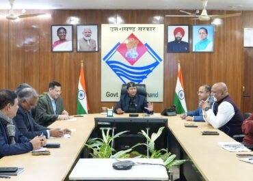 राष्ट्रीय खेलों की व्यवस्थाओं की समीक्षा, मुख्य सचिव ने दिए कड़े निर्देश।
