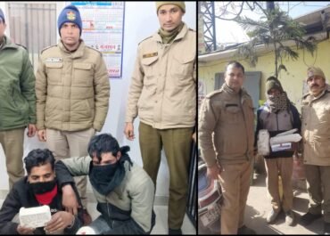 चोरी का खुलासा: नैनीताल पुलिस ने 2 हिस्ट्रीशीटरों सहित 3 को किया गिरफ्तार।