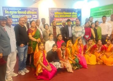 बालिकाओं और महिलाओं के लिए निःशुल्क सिलाई प्रशिक्षण शुरू।