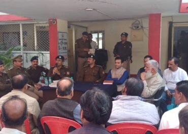 एसपी सिटी हल्द्वानी ने की पीस कमेटी की बैठक, त्योहारों को शांतिपूर्ण तरीके से मनाने की अपील।