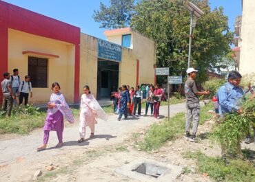 राष्ट्रीय सेवा योजना ने विश्व जल दिवस पर किया जागरूकता कार्यक्रम।