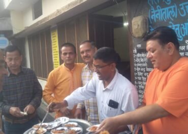 नव संवत्सर 2082 एवं चैत्र नवरात्रि के शुभ आगमन पर भजन-कीर्तन और प्रसाद वितरण।