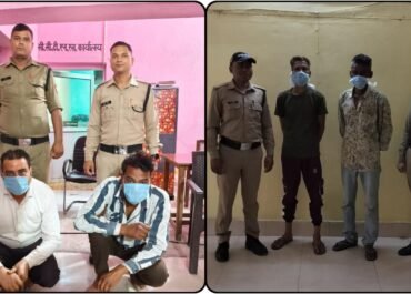 कोतवाली लालकुआं व चोरगलिया पुलिस को बड़ी सफलता, चार वारंटियों को किया गिरफ्तार।