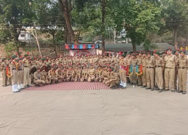 दस दिवसीय सम्मिलित वार्षिक प्रशिक्षण शिविर एन-04 का हुआ रंगारंग समापन।