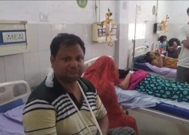 ज़मीनी विवाद में खूनी संघर्ष, कुल्हाड़ी से हमला कर दंपति को किया लहूलुहान