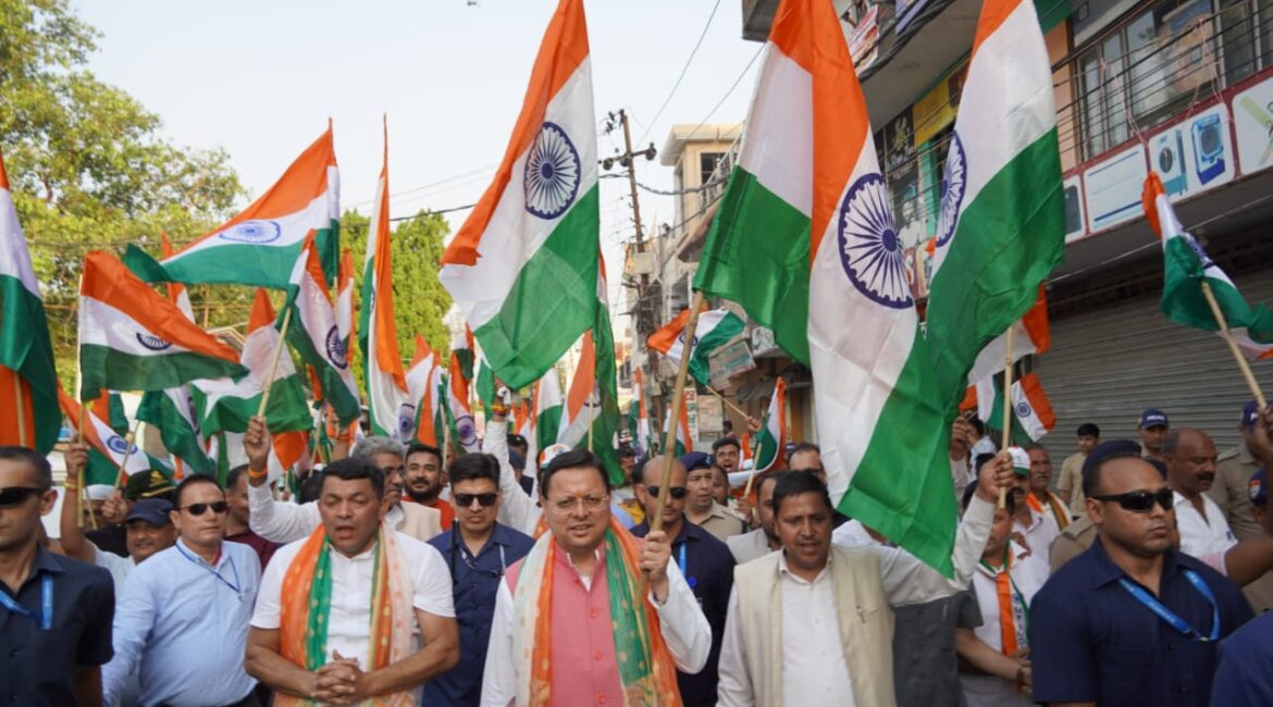 मुख्यमंत्री पुष्कर सिंह धामी ने चंपावत में 113 करोड़ की 18 विकास योजनाओं का किया लोकार्पण व शिलान्यास।