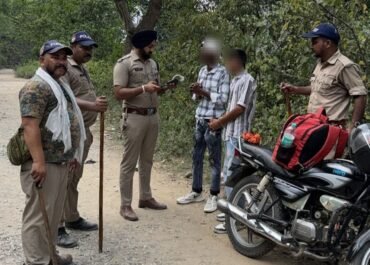 कोसी नदी क्षेत्र में उत्पात मचाने वालों पर नैनीताल पुलिस का शिकंजा – 10 के विरुद्ध कार्रवाई, 6 वाहन सीज।