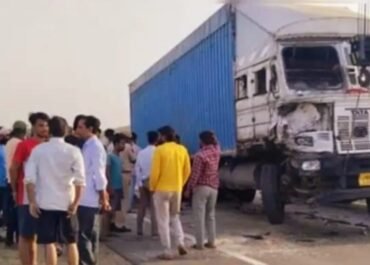 शादी की खुशियां मातम में बदलीं: सड़क हादसे में दूल्हा-दुल्हन सहित 5 की दर्दनाक मौत।