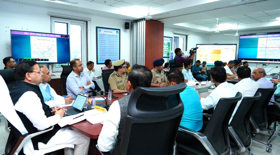 आपदा प्रबंधन की तैयारियों को लेकर सीएम धामी सख्त, दिए व्यापक निर्देश – “हर चुनौती के लिए रहें तैयार”
