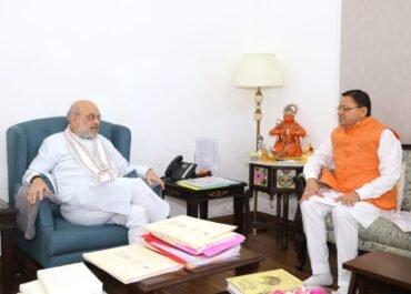 उत्तराखंड के लिए साइबर सेंटर, विद्युत क्षतिपूर्ति और निवेश उत्सव की योजनाएं — मुख्यमंत्री ने केंद्रीय गृह मंत्री से की भेंट।