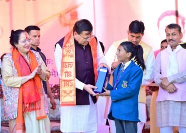देवभूमि अब खेल भूमि के रूप में सशक्त रूप से उभर रही है: मुख्यमंत्री पुष्कर सिंह धामी।