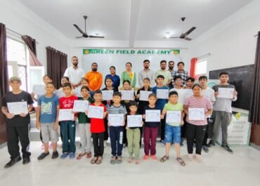 ग्रीन फील्ड एकेडमी में आत्मरक्षा एवं ताइक्वांडो प्रशिक्षण शिविर संपन्न।