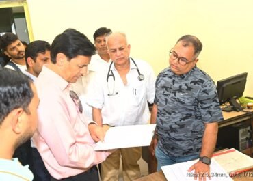 उत्तराखंड को मिलेगा अत्याधुनिक कैंसर उपचार केंद्र, निर्माण कार्य तेज़ी से प्रगति पर, आयुक्त दीपक रावत ने किया निरीक्षण।