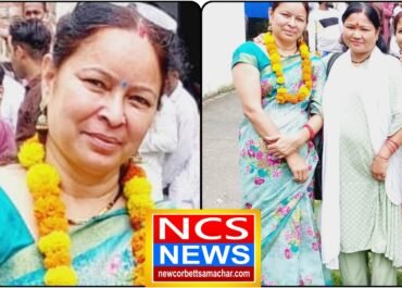 पूर्व ब्लॉक प्रमुख बसंती आर्या ने किया नामांकन, 23 मालधन चौड़ सीट से आजमाएंगी किस्मत।