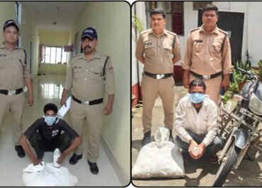 नैनीताल में नशे के खिलाफ अभियान तेज, चोरगलिया पुलिस ने दबोचे दो शराब तस्कर।