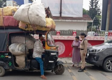 सघन चेकिंग अभियान में परिवहन विभाग की बड़ी कार्रवाई: 140 वाहन चालान, 09 जब्त।