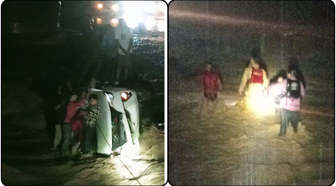 "शेरनाला में मौत से मुठभेड़, चोरगलिया पुलिस ने बनकर देवदूत बचाई 10 जानें"