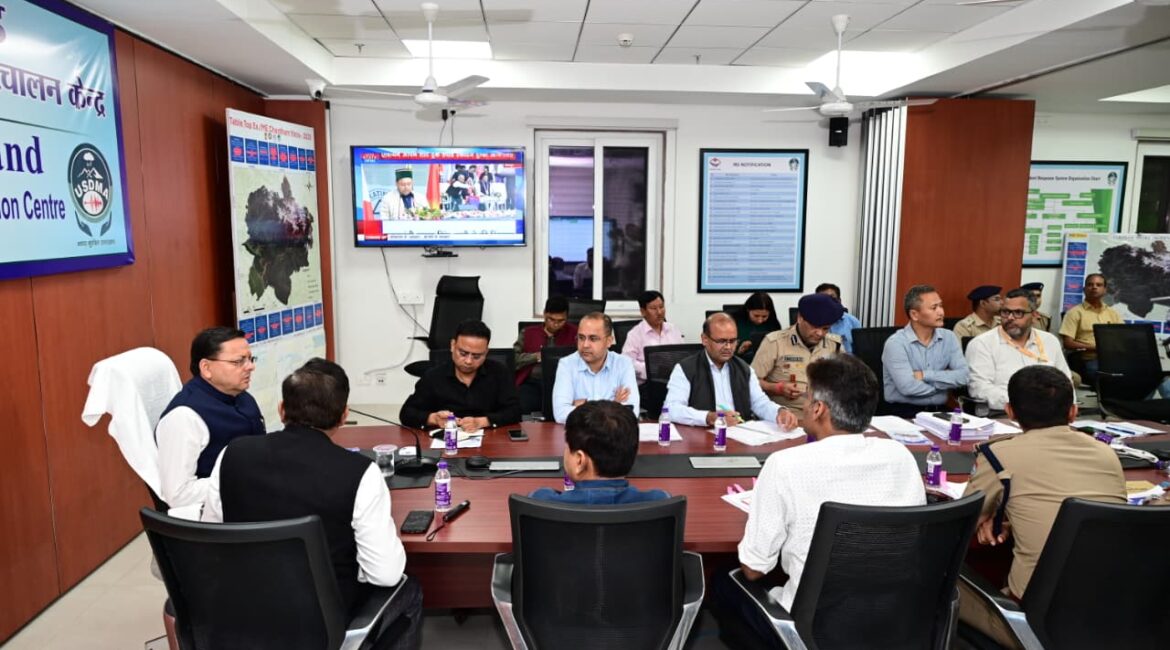 मुख्यमंत्री धामी ने थराली सहित सभी आपदा प्रभावित क्षेत्रों के लिए त्वरित राहत के निर्देश दिए।