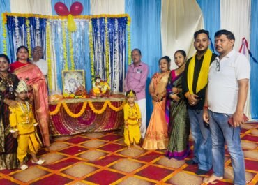 पार्वती कुंज फेज-2 में धूमधाम से मना श्रीकृष्ण जन्माष्टमी महोत्सव।