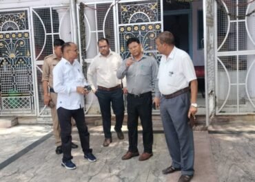 रामा मंदिर प्रबंधन समिति पर लापरवाही और अनियमितता के आरोप, आयुक्त के निर्देश पर निरीक्षण।