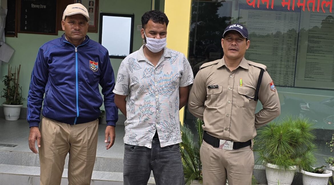 ड्रग्स तस्करी में संलिप्त वांछित आरोपी गिरफ्तार, भीमताल पुलिस की बड़ी कामयाबी।