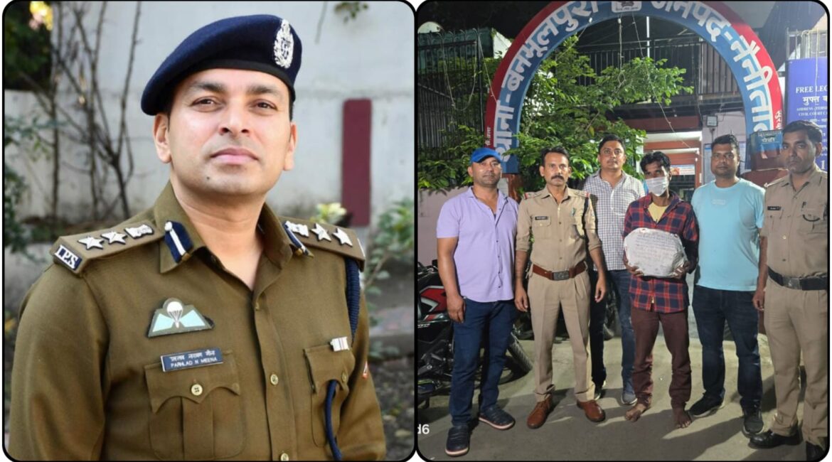 पुलिस कप्तान मीणा का नशे पर लगातार प्रहार Drug Free Devbhoomi का सपना हकीकत की ओर, भारी मात्रा में नशीले इंजैक्शनों के साथ एक नशे का सौदागर गिरफ्तार।
