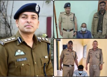 एसएसपी मीणा की सख्ती से बौखलाए तस्कर, दो गिरफ्तार, स्कूटी सीज।