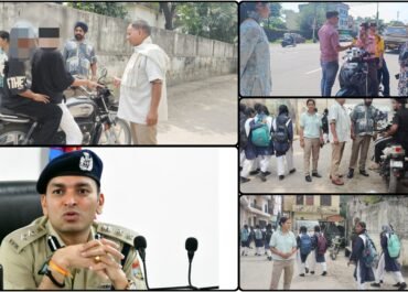 स्कूल–कॉलेज के बाहर मनचलों की खैर नहीं… SSP नैनीताल मीणा की टीम की पैनी नज़र*  *बालिकाओं की सुरक्षा में सादे वस्त्रों में भी पुलिस हर कदम पर तैयार*  *34 मनचलों पर कार्यवाही, 03 नाबालिग चालकों के अभिभावकों पर मुकदमा दर्ज*