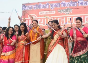 डांडिया महोत्सव में शामिल हुईं कैबिनेट मंत्री रेखा आर्या, कहा – डांडिया भारतीय संस्कृति की वैश्विक पहचान।