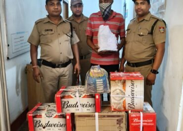 SSP नैनीताल के निर्देश पर अवैध शराब पर सख्त शिकंजा, ट्रांसपोर्ट नगर से 11 पेटी अवैध शराब बरामद, आरोपी गिरफ्तार।