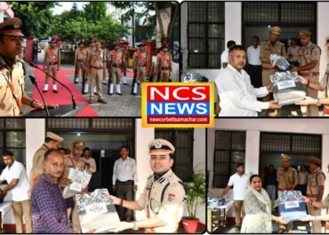एसएसपी नैनीताल ने महापुरुषों की प्रतिमाओं का अनावरण कर पुलिस बल को प्रेरित किया।