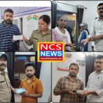 खोए मोबाइल वापस मिलने पर खुशी से झूमे लोग — नैनीताल पुलिस का धन्यवाद किया।