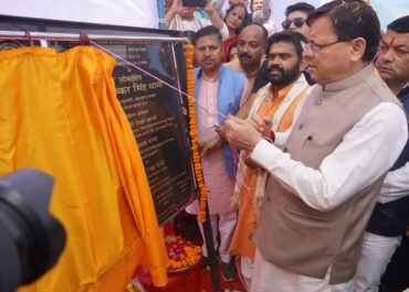 मुख्यमंत्री ने किया ₹185.20 करोड़ से बनने वाले शारदा कॉरिडोर परियोजना के प्रथम चरण का शुभारंभ।