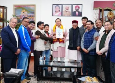 राष्ट्रीय अधिवेशन देहरादून में—पीआरएसआई ने मुख्यमंत्री को दिया आमंत्रण।