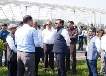 मुख्य सचिव आनन्द बर्द्धन ने लिया रजत जयंती समारोह की तैयारियों का जायजा