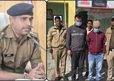 एसएसपी मंजूनाथ टीसी के एक्शन मोड में आते ही भीमताल पुलिस का वार* *महिला से छेड़छाड़ की कोशिश करने वाले दोनों आरोपी चंद घंटों में गिरफ्तार, भेजा जेल*