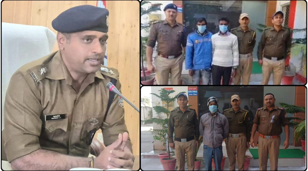 डबल मर्डर का पुलिस ने किया खुलासा — तीन आरोपी गिरफ्तार, दो हत्याएं 48 घंटे में सुलझीं।