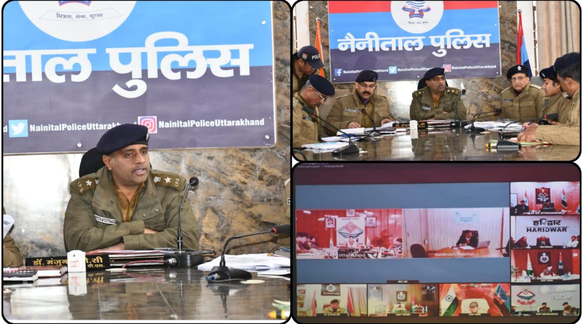 ड्रोन, डॉग स्क्वाड, सघन चेकिंग और 24×7 मॉनिटरिंग CM धामी की मॉनिटरिंग में SSP मंजुनाथ टीसी का सख़्त फरमान,  31st व नव वर्ष के जश्न की आड़ में कानून व्यवस्था से खिलवाड़ बर्दाश्त नहीं, ड्यूटी में नशा करने पर तत्काल निलंबन।