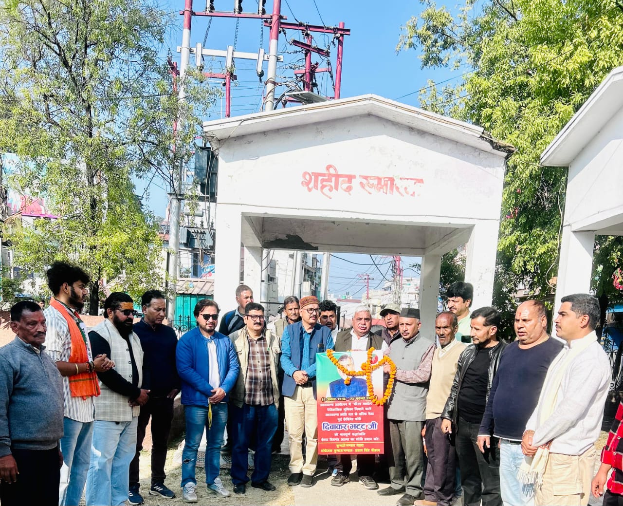 रामनगर में आंदोलनकारियों ने दी स्वर्गीय दिवाकर भट्ट को भावपूर्ण श्रद्धांजलि।