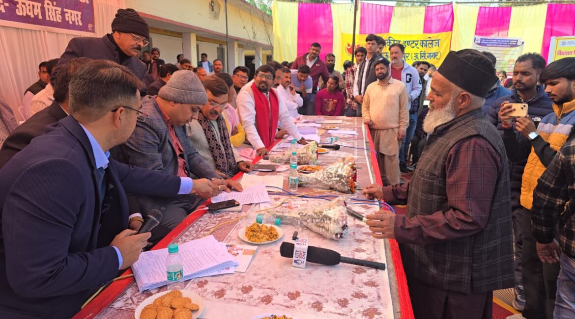 “जन-जन की सरकार, जन-जन के द्वार” बना जनसेवा का सशक्त माध्यम, 3.22 लाख से अधिक नागरिकों को मिला सीधा लाभ।