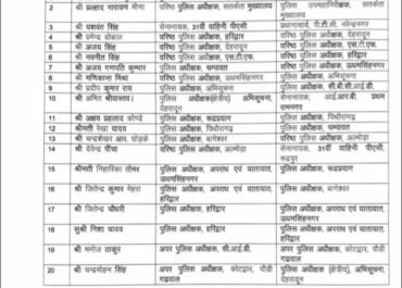16 दिनों में पांच हत्याओं से हिली राजधानी, सरकार ने बदला देहरादून का पुलिस नेतृत्व, अपराध रोकथाम पर फोकस बढ़ाने के निर्देश।