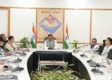 अद्यतन भौतिक एवं वित्तीय प्रगति की समीक्षा