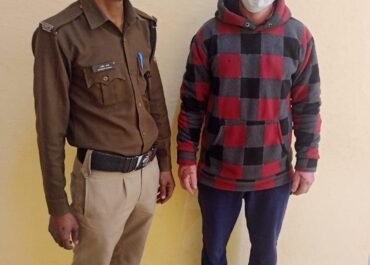 फरार चल रहे वारंटी को पुलिस ने किया गिरफ्तार।