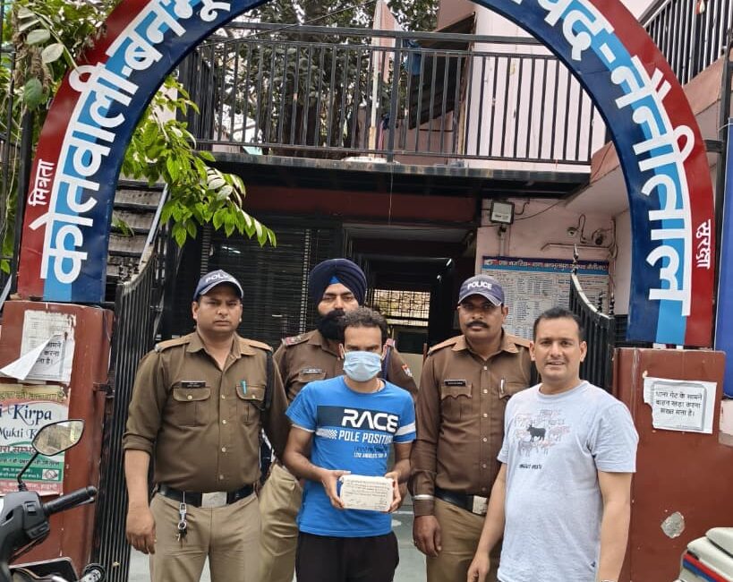 स्मैक तस्करी का भंडाफोड़, 32 ग्राम स्मैक के साथ तस्कर गिरफ्तार।