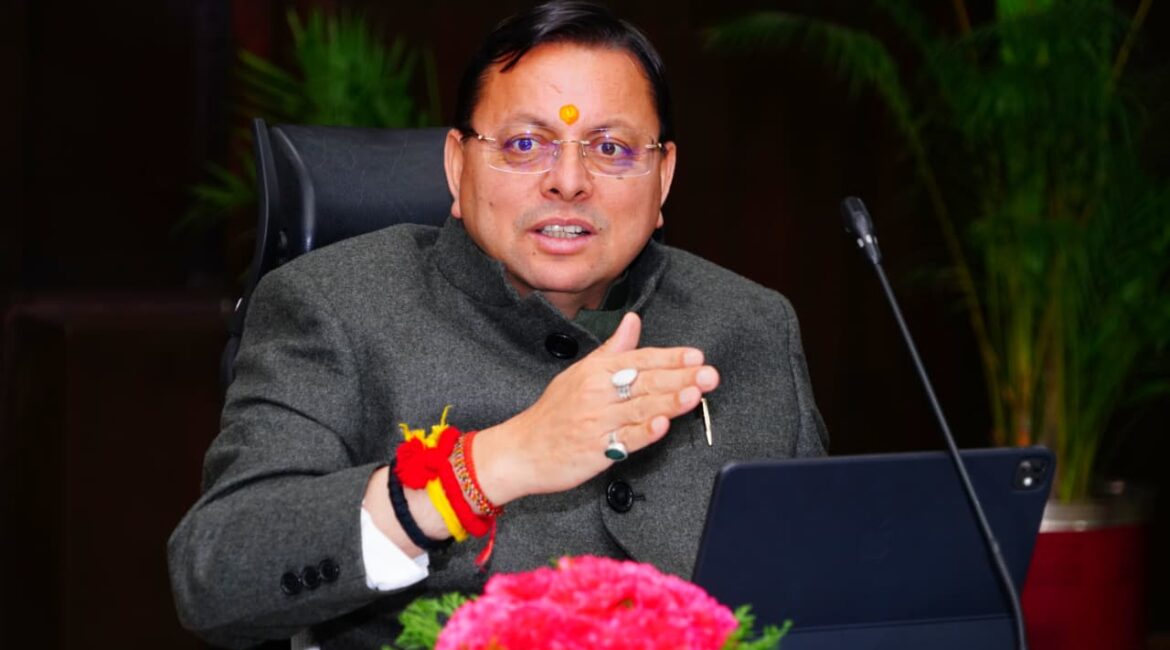 अवसंरचना परियोजनाओं पर सीएम धामी सख्त, गंगा और शारदा कॉरिडोर को तेज़ी से पूरा करने के निर्देश।