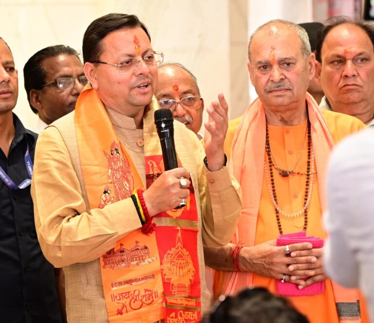 "रामनगर के हनुमान धाम पहुंचे CM धामी, धार्मिक पर्यटन को वैश्विक पहचान दिलाने का दोहराया संकल्प"