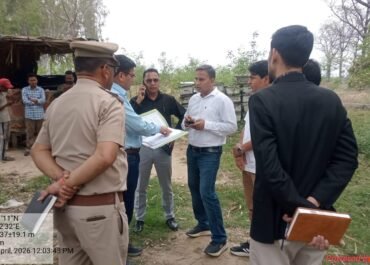 विस्थापन प्रक्रिया तेज, प्रशासन ने किया अमरपुर-चुकम का निरीक्षण।